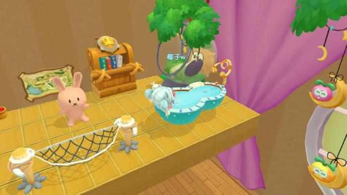 摩尔庄园空中阁楼怎么装修1