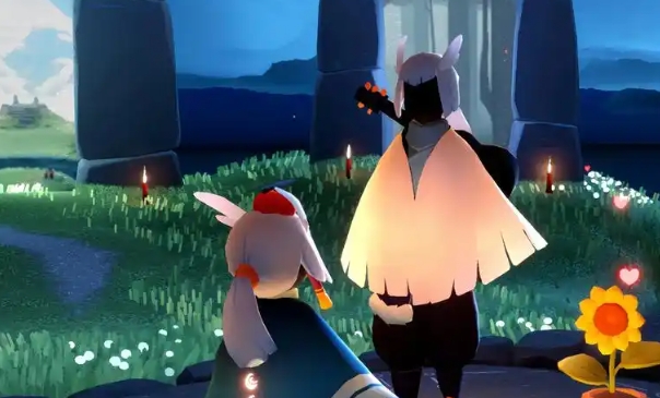 光遇黑脸面具怎么换1