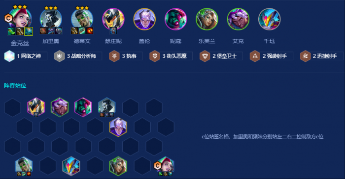 金铲铲之战街头战略金克斯怎么玩1