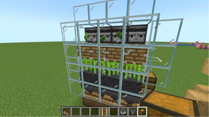 我的世界甘蔗机怎么做_我的世界甘蔗机教程