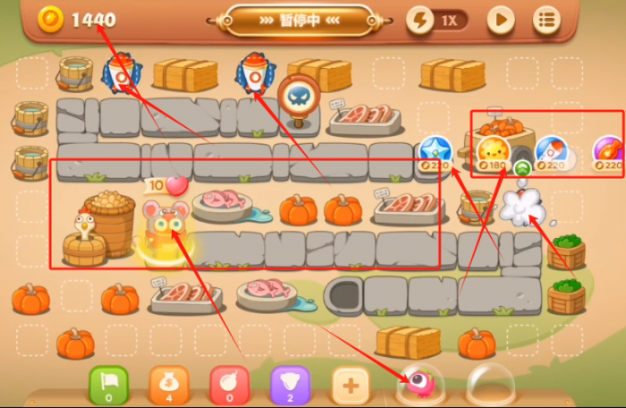 保卫萝卜3集市35关怎么过1