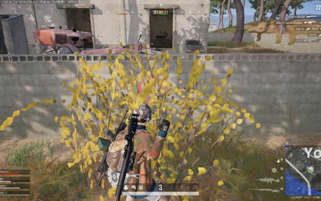 绝地求生中怎么打移动的人3