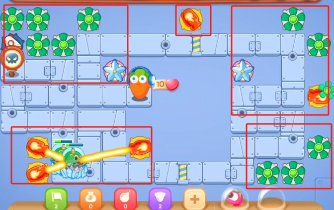 保卫萝卜3工厂第40关怎么过2