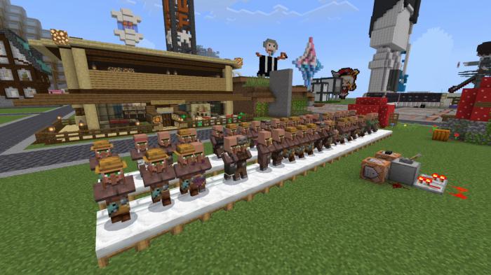 我的世界如何吸引村民2