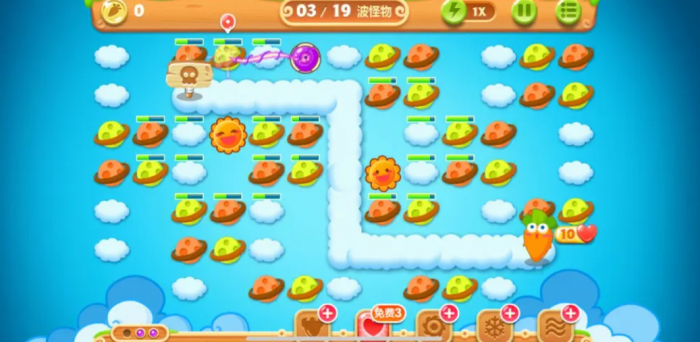 保卫萝卜2怎么过关_保卫萝卜2第35关攻略