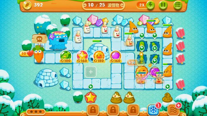 保卫萝卜2各个炮塔有什么作用2