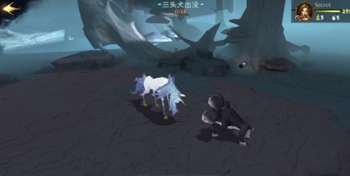 哈利波特魔法觉醒禁林三头犬怎么打1