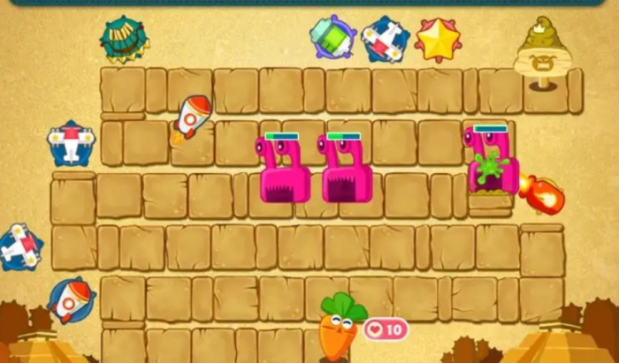 保卫萝卜第5关怎么过2