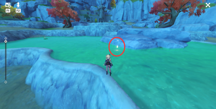 原神渌华池梯田树下机关怎么开2