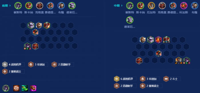 金铲铲之战战地机甲卡牌怎么玩2