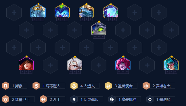 金铲铲之战人造人九五阵容怎么搭配_金铲铲之战阵容推荐九五