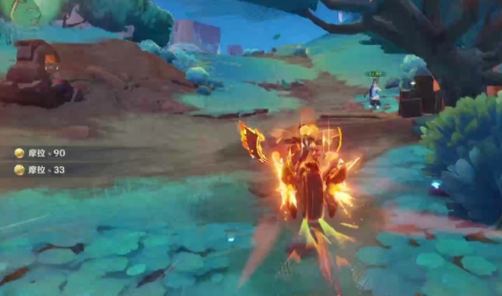 原神灼灼彩菊怎么快速收集1