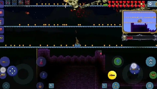 泰拉瑞亚怎么速刷骷髅王1