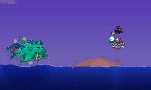 泰拉瑞亚法师怎么打猪龙鱼公爵_泰拉瑞亚猪龙鱼公爵怎么打最简单