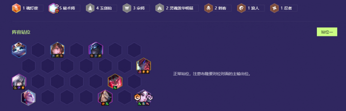 金铲铲之战赌风女怎么玩1