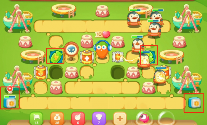 保卫萝卜3游乐场第三关怎么过_保卫萝卜3游乐场第3关图文