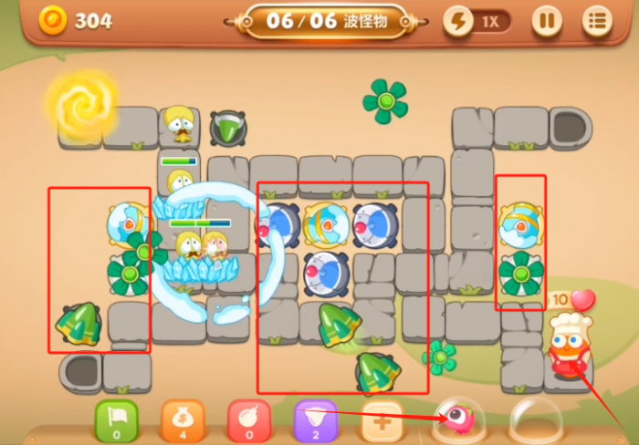 保卫萝卜3集市篇第五十五关怎么过2