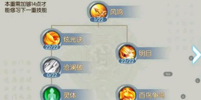 诛仙手游青云飞升满级加点是什么1