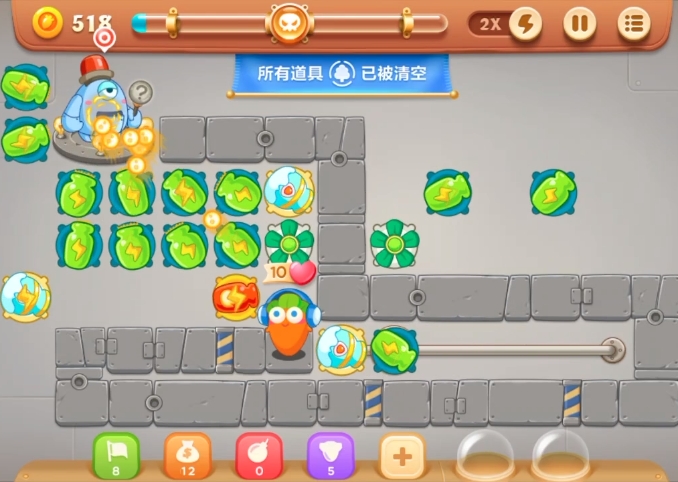 保卫萝卜3工厂篇第30关怎么过2