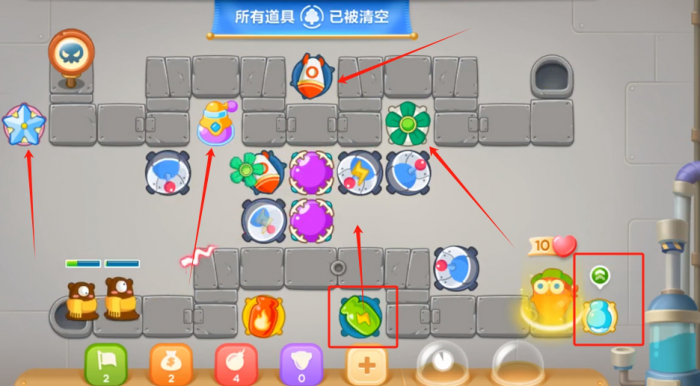 保卫萝卜3工厂第39关怎么过2