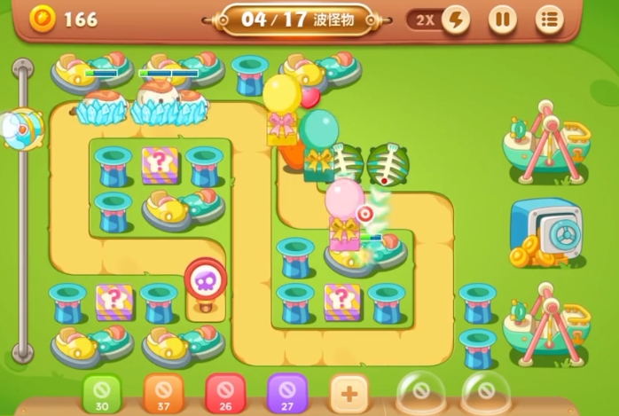 保卫萝卜3游乐场第六关怎么过_保卫萝卜3游乐场第6关怎么过