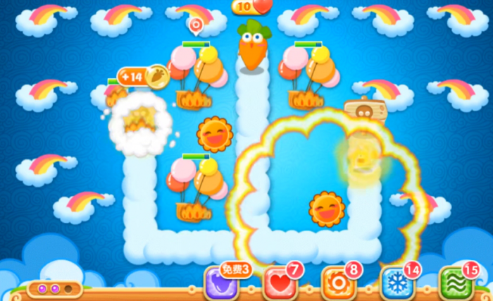 保卫萝卜2第63关怎么过2