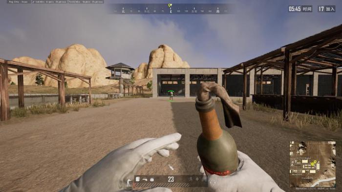 绝地求生投掷物怎么用1