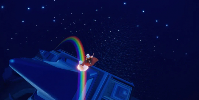 光遇彩虹星门怎么去_光遇上彩虹