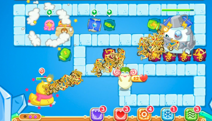 保卫萝卜2第50关怎么完美通过3