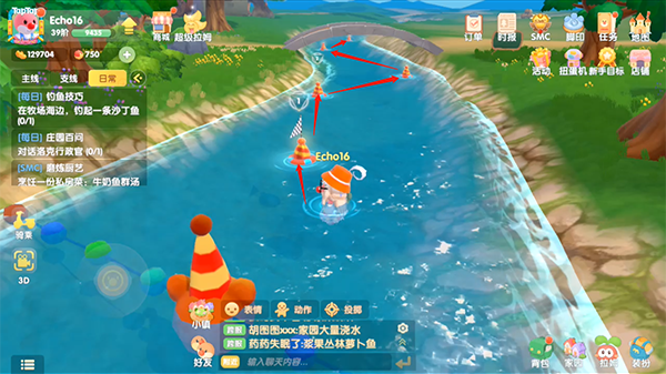 摩尔庄园夏日冲浪怎么有船3