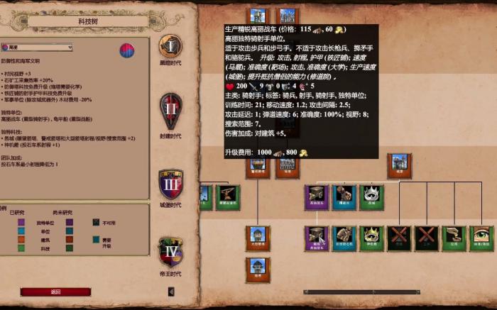 帝国时代2怎么快速升级兵种3