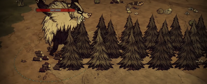 饥荒熊獾掉落什么物品1