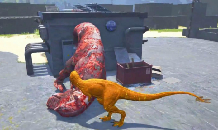 恐龙岛怎么叼着食物走的呢1