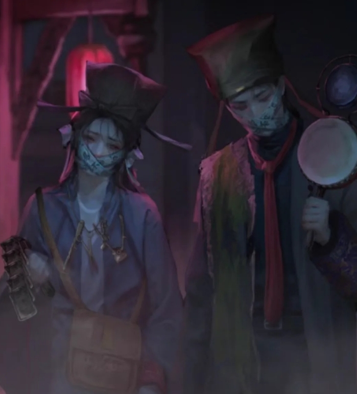 《逆水寒手游》纸嫁衣联动时装介绍7