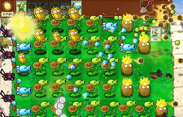 植物大战僵尸杂交版冒险1关通关攻略5