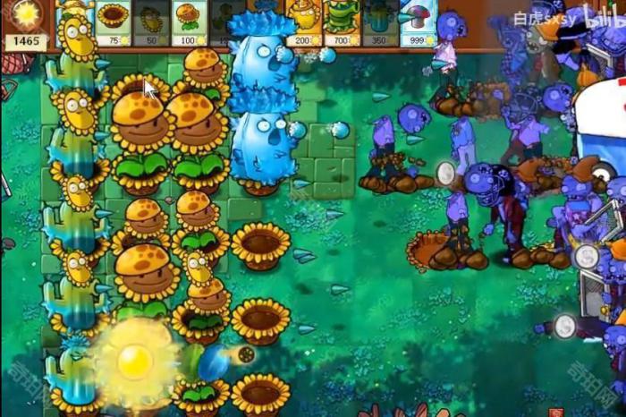 《植物大战僵尸杂交版》挑战模式第73关通关攻略4