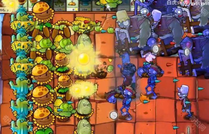 《植物大战僵尸杂交版》挑战模式第8关通关攻略4