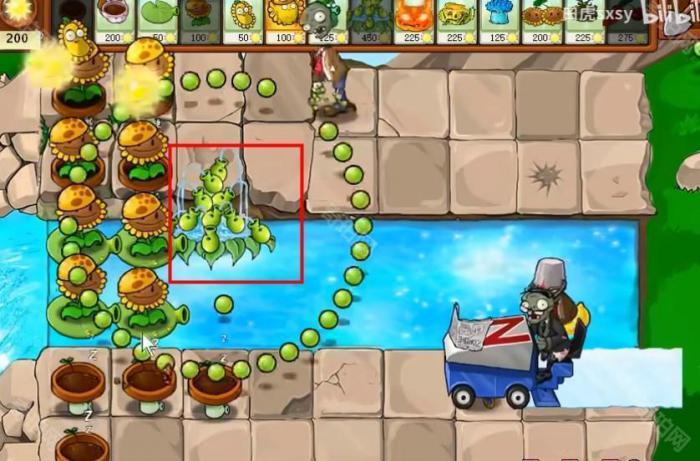 《植物大战僵尸杂交版》挑战模式第38关通关攻略3