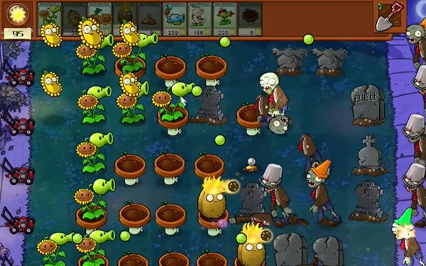 植物大战僵尸杂交版冒险4关通关攻略4