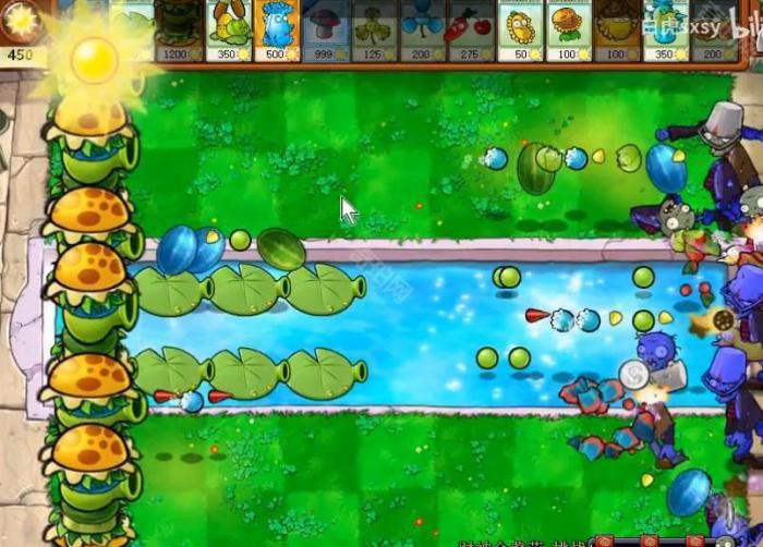 《植物大战僵尸杂交版》挑战模式第51关通关攻略3