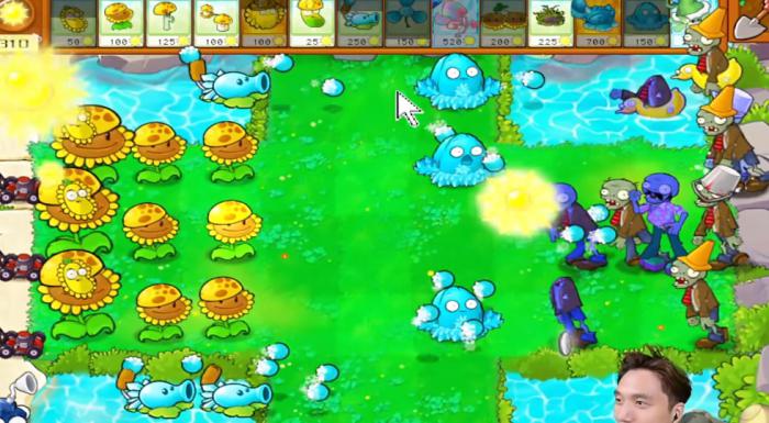 《植物大战僵尸杂交版》冒险模式第55关通关攻略3