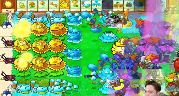 《植物大战僵尸杂交版》冒险模式第55关通关攻略5