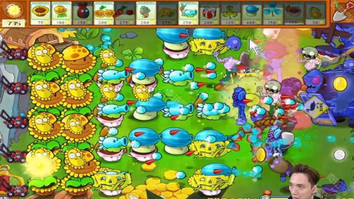 《植物大战僵尸杂交版》冒险模式第50关通关攻略6