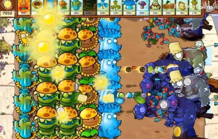 《植物大战僵尸杂交版》挑战模式第34关通关攻略6