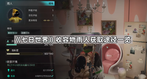 《七日世界》收容物雨人获取途径一览1