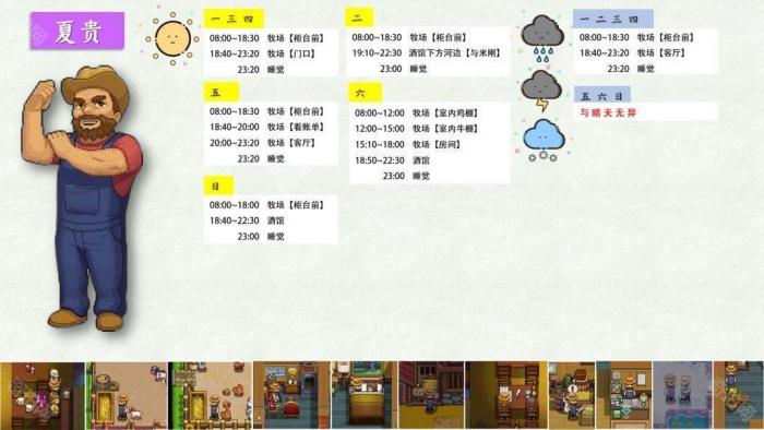 《奶牛镇的小时光》NPC全角色攻略23