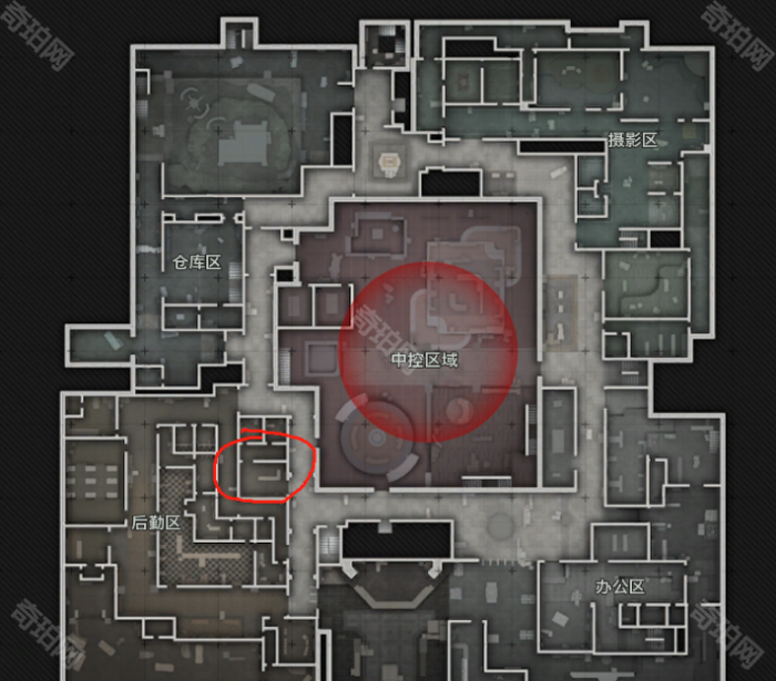 《暗区突围无限》电视台保险箱点位汇总5