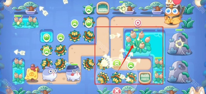 《保卫萝卜4》万圣奇妙夜第1关通关攻略4