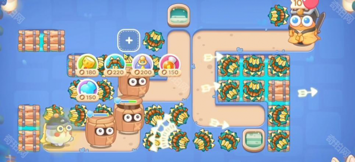 《保卫萝卜4》万圣奇妙夜第1关通关攻略5