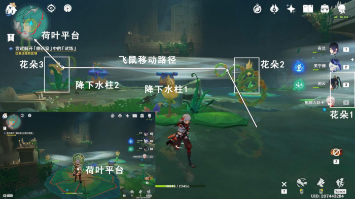 《原神》世界任务荷叶与森林的答案攻略7